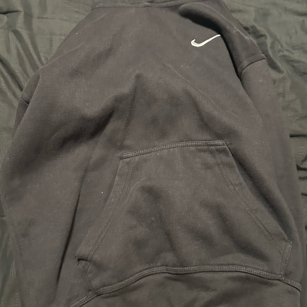 Nike all black hoodie pullover size M